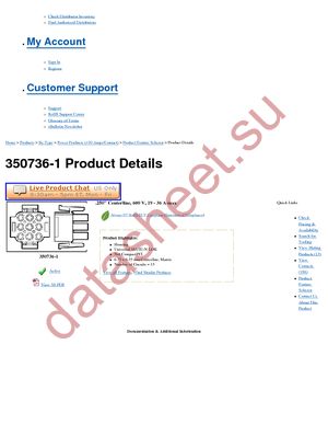 350736-1 datasheet  